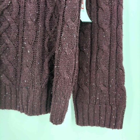 セントジョンズベイ ST.JOHNS BAY EXTRA GRANDE シルクアクリル ケーブルニット メンズ import:XL