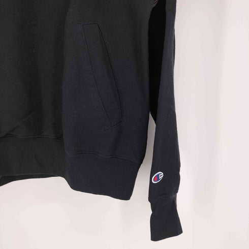チャンピオン Champion ECOタグ カレッジロゴワッペン ハーフジップ スウェット メンズ import:M