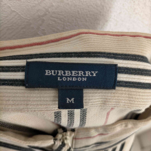 バーバリーロンドン BURBERRY LONDON ストライプジップシャツ レディース JPN:M