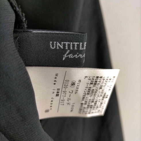 アンタイトル UNTITLED 金ボタン ギャザーブラウス レディース 2