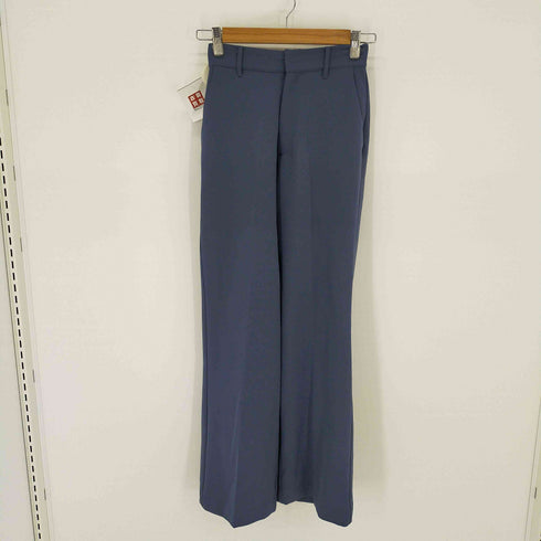 ユアーズ urs セットアップ ノーカラーシングルジャケット センタープレスフレアパンツ レディース S/S