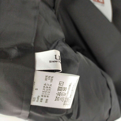 ユアーズ urs ノーカラーシングルジャケット レディース JPN:S