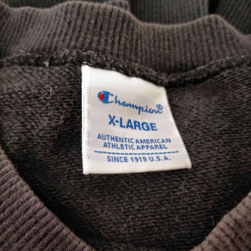 チャンピオン Champion ワンポイント刺繍 クルーネックスウェット メンズ JPN:XL