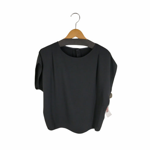 ユナイテッドアローズグリーンレーベルリラクシング UNITED ARROWS green label relaxing ダブルクロス トラップWST プルオーバー ブラウス -マシンウォッシャブル・防シワ- レディース