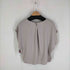 ユナイテッドアローズグリーンレーベルリラクシング UNITED ARROWS green label relaxing ダブルクロス トラップWST プルオーバー ブラウス -マシンウォッシャブル・防シワ- レディース
