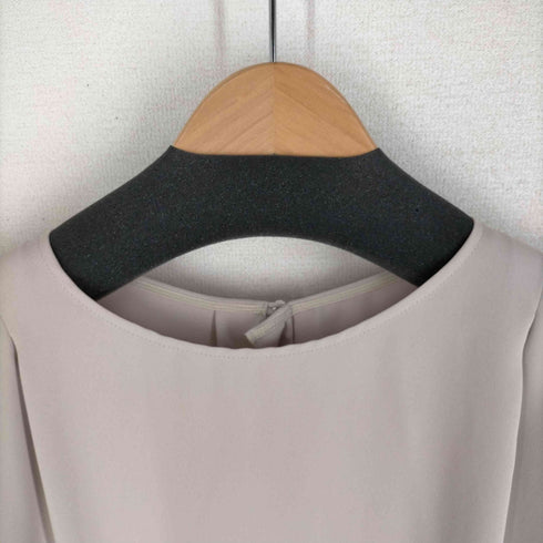 ユナイテッドアローズグリーンレーベルリラクシング UNITED ARROWS green label relaxing ダブルクロス トラップWST プルオーバー ブラウス -マシンウォッシャブル・防シワ- レディース