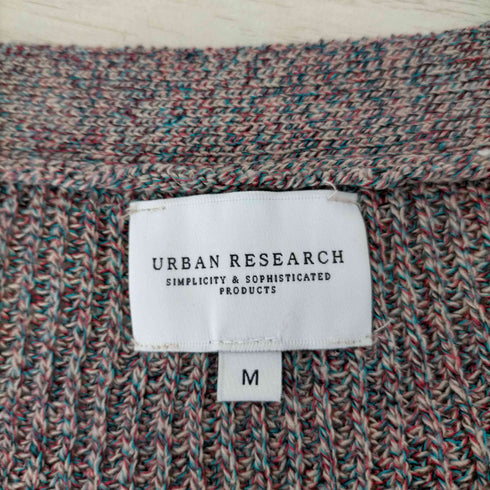アーバンリサーチ URBAN RESEARCH サマーミックスメランジカーディガン メンズ JPN:M