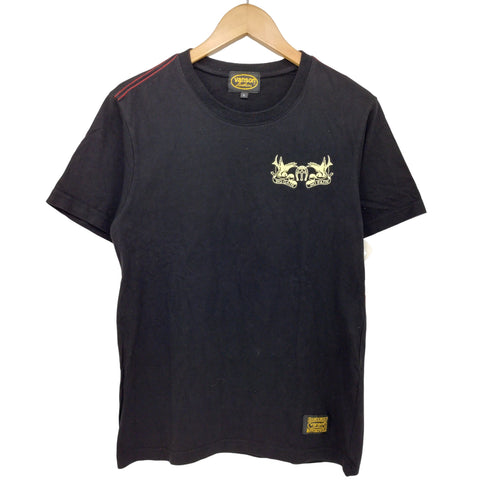 バンソン VANSON 両面プリント クルーネック Tシャツ メンズ L