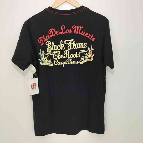 バンソン VANSON 両面プリント クルーネック Tシャツ メンズ L