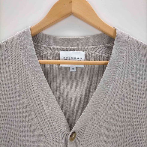 アーバンリサーチ URBAN RESEARCH ストローヤーンカーディガン メンズ JPN:M