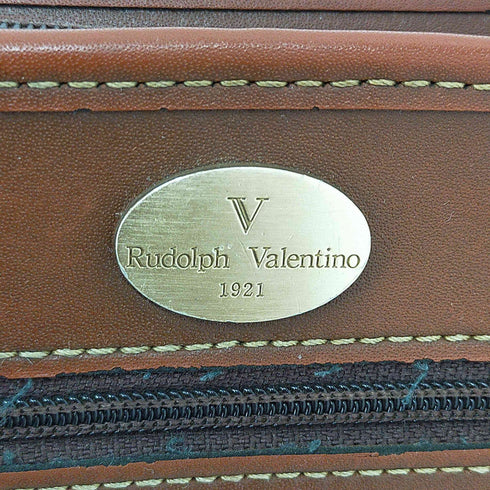 ヴァレンティノ Valentino RUDOLPH VALENTINO レザークラッチバッグ セカンドバッグ ロゴプレート レディース ONE SIZE