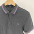 フレッドペリー FRED PERRY SLIM FIT ロゴ刺繍 S/S ポロシャツ メンズ import:S