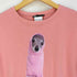 ザラ ZARA ×TIKATHEIGGY チワワプリント クルーネックTシャツ レディース import:L