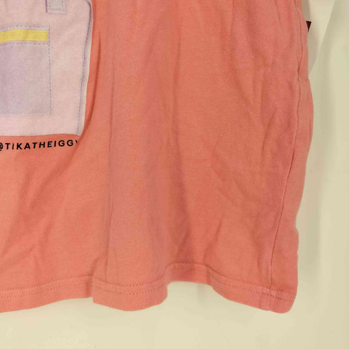 ザラ ZARA ×TIKATHEIGGY チワワプリント クルーネックTシャツ レディース import:L