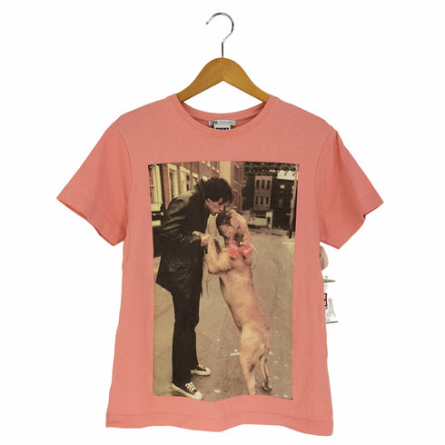 ザラ ZARA ×ROCKY フォトプリント クルーネックTシャツ レディース import:S