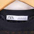 ザラ ZARA 透かし編み クルーネックニット レディース import:S