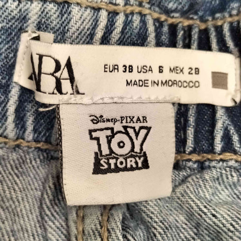 ザラ ZARA キャラクターコラボ デニムパンツ レディース S