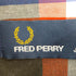 フレッドペリー FRED PERRY ロゴ刺繍 ボタンダウン リブ付きチェックシャツ メンズ import:L
