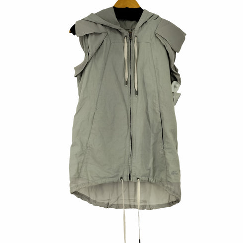 ディーゼル DIESEL フーディージップアップベスト メンズ import:XS