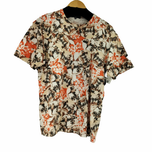 コムデギャルソンオム COMME des GARCONS HOMME AD2004 グラフィック マルチカラー S/S Tシャツ メンズ JPN:M