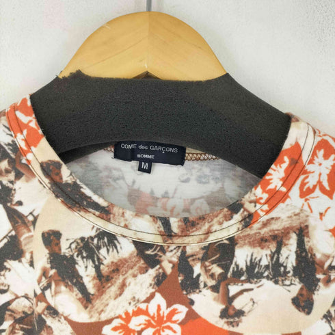 コムデギャルソンオム COMME des GARCONS HOMME AD2004 グラフィック マルチカラー S/S Tシャツ メンズ JPN:M