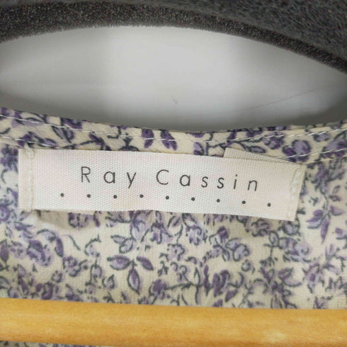 レイカズン Ray Cassin パフショルダー 花柄ワンピース レディース FREE