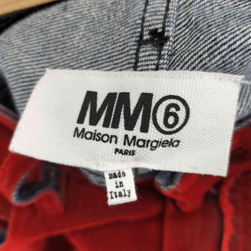 エムエムシックス メゾンマルジェラ MM6 Maison Margiela 18AW destroy flair denim pants レディース FR:38-40