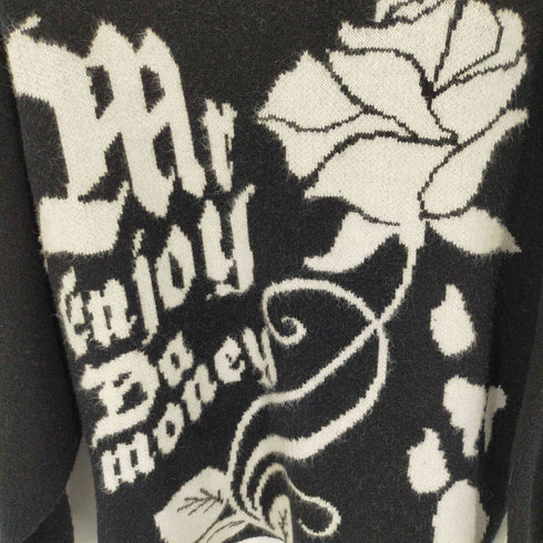 ミスターエンジョイダマネー MR ENJOY DA MONEY バラ ニット メンズ ONE SIZE