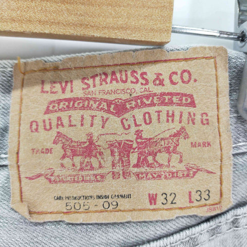 リーバイス Levis 00S 505-09 ブラックデニムパンツ Y2K メンズ W32 L33