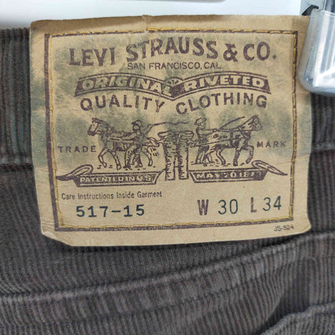 リーバイス Levis 517-15 ブーツカットコーデュロイパンツ メンズ W30 L34