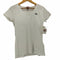 ザノースフェイス THE NORTH FACE ロゴ プリント Vネック S/S Tシャツ レディース import:M