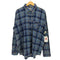 シアーズ Sears 70~80s PERMA-PREST コットンポリ チェックネルシャツ メンズ JPN:XL