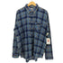 シアーズ Sears 70~80s PERMA-PREST コットンポリ チェックネルシャツ メンズ JPN:XL