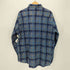 シアーズ Sears 70~80s PERMA-PREST コットンポリ チェックネルシャツ メンズ JPN:XL