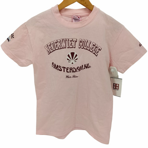 ヘインズ Hanes BEEFY カレッジ 両面プリント クルーネックTシャツ レディース JPN:L