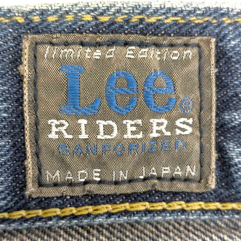 リー Lee LIMITED EDITION 日本製 後染めジップフライデニム メンズ 33