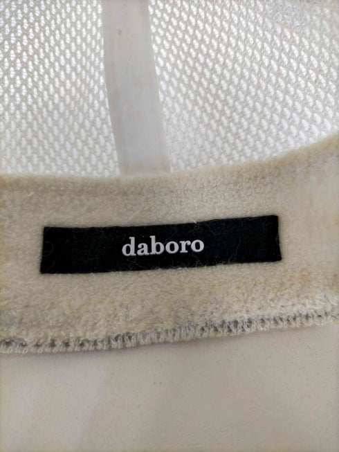ダボロ daboro STAR PATCH BOA MESH CAP メンズ