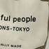 ビューティフルピープル beautiful people NAME TAG TOTE BAG レディース