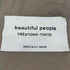 ビューティフルピープル beautiful people NAME TAG TOTE BAG レディース