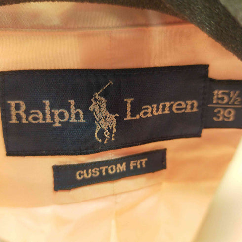ラルフローレン RALPH LAUREN L/S CUSTOM FIT ポニー刺繍 ワンポイントシャツ レディース 39