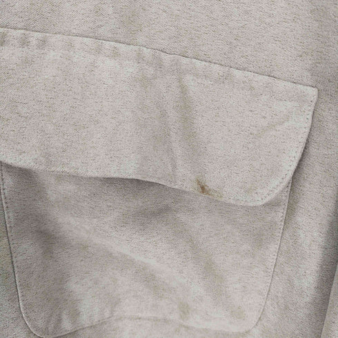 ヴァンヒューゼン VANHEUSEN 2ポケットスウェードシャツ XXXL メンズ 3XL