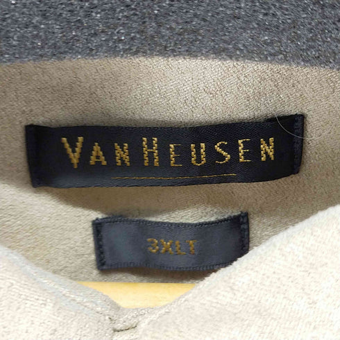 ヴァンヒューゼン VANHEUSEN 2ポケットスウェードシャツ XXXL メンズ 3XL