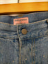 フォーエバー21 FOREVER 21 Theelma Aoyama ビジューデニムパンツ レディース import:L