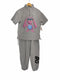 BG BIGGIE HALF ZIP SET UP レディース
