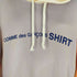 コムデギャルソンシャツ COMME des GARCONS SHIRT cotton jersey plain with CDG SHIRT logo front ロゴプリントカラーブロックスウェットパーカーマルチカラー メンズ JPN:L