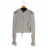 ザラ ZARA ドロスト レースニットトップス レディース import:S