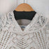 ザラ ZARA ドロスト レースニットトップス レディース import:S