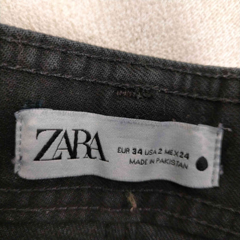 ザラ ZARA バギーデニムパンツ レディース 34