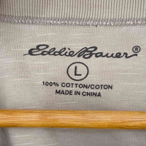 エディーバウアー Eddie Bauer ヘンリーネックシャツ メンズ JPN:L