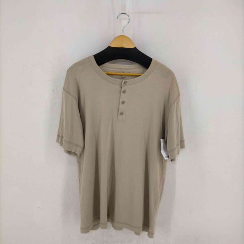 エディーバウアー Eddie Bauer ヘンリーネックシャツ メンズ JPN:L